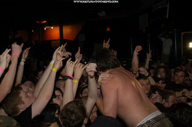 [the black dahlia murder on Apr 30, 2004 at the Palladium - first stage (Worcester, MA)]