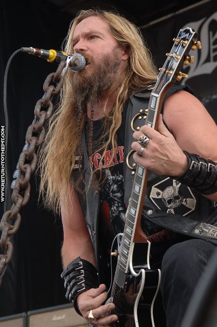 [black label society on Aug 1, 2006 at Tweeter Center - second stage (Mansfield, Ma)]