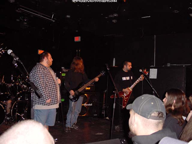 [blistered earth on Jan 12, 2001 at The Palladium (Worcester, MA)]