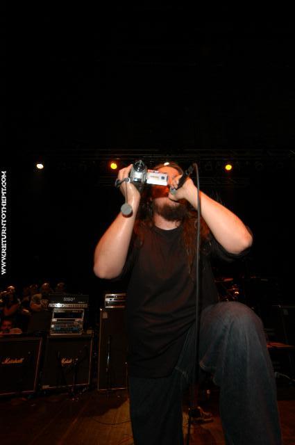 [diecast on May 1, 2004 at the Palladium - first stage  (Worcester, MA)]