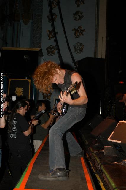 [found dead hanging on Apr 30, 2004 at the Palladium - first stage (Worcester, MA)]