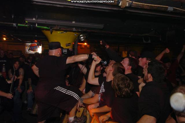 [full blown chaos on Nov 2, 2005 at the Bombshelter (Manchester, NH)]