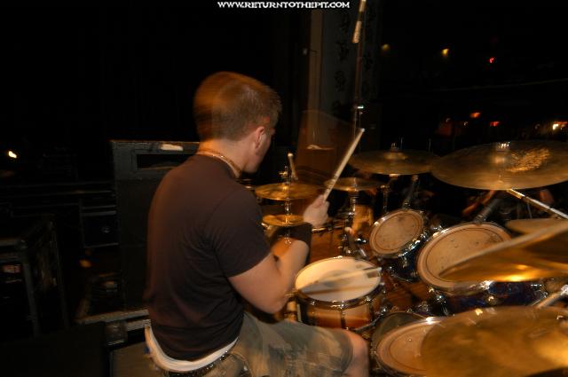 [glass casket on May 1, 2004 at the Palladium - first stage  (Worcester, MA)]
