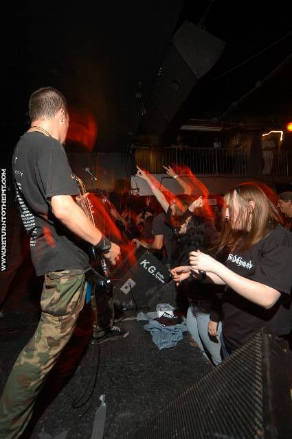 [god dethroned on Oct 9, 2005 at the Palladium - secondstage (Worcester, Ma)]