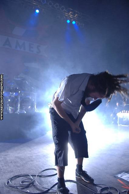 [in flames on Feb 18, 2006 at the Palladium (Worcester, Ma)]