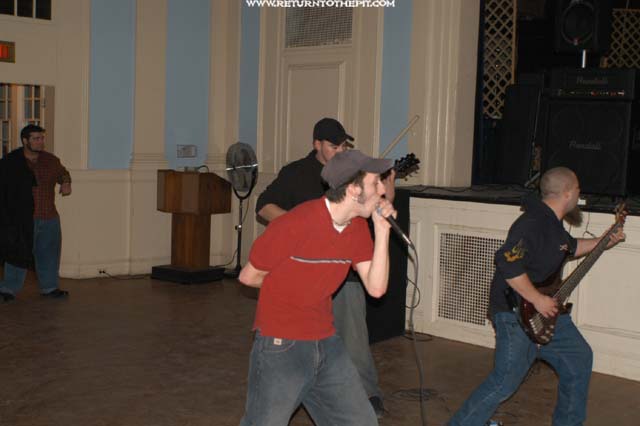 [knife fight romance on Mar 1, 2003 at Bitter End Fest day 2 - Civic League (Framingham, MA)]
