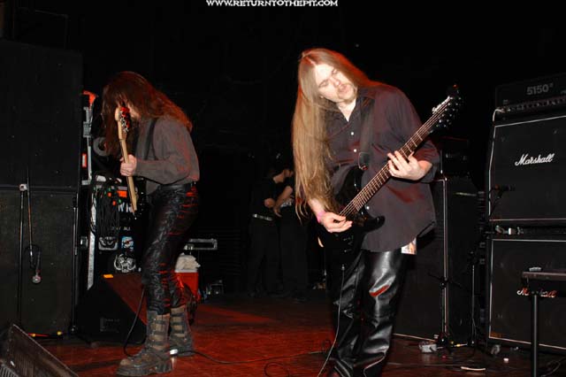 [novembers doom on May 16, 2003 at The Palladium - first stage (Worcester, MA)]