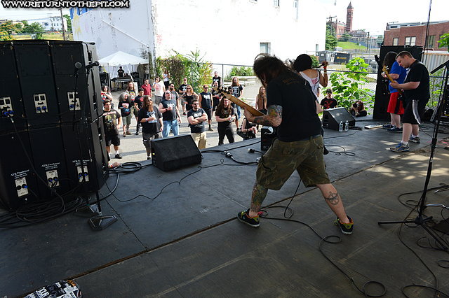 [parasitic extirpation on Jul 27, 2013 at Dusk - Outside Stage (Providence, RI)]