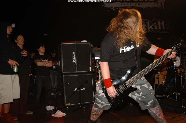 [strapping young lad on May 17, 2003 at The Palladium - first stage (Worcester, MA)]