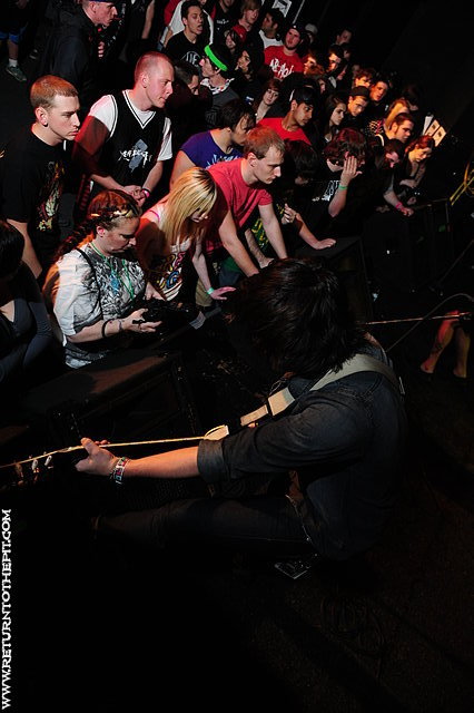 [the crimson armada on Apr 14, 2011 at the Palladium - Secondstage (Worcester, MA)]