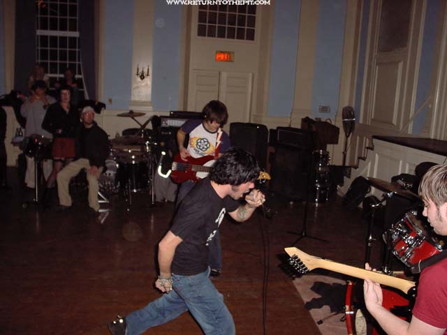 [the fourth ward on Feb 28, 2003 at Bitter End Fest day 1 - Civic League (Framingham, MA)]