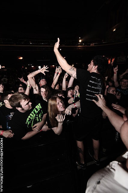 [through the eyes of the dead on Apr 24, 2010 at the Palladium - Mainstage (Worcester, MA)]