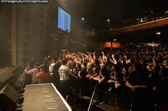 [unearth on Apr 19, 2014 at the Palladium - Mainstage (Worcester, MA)]